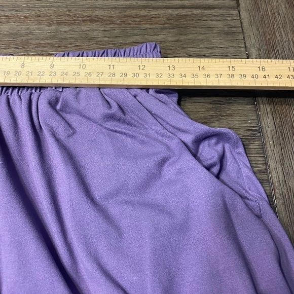 Capella Women's High Waisted Drawstring Lounge Pants joggers Purple Size 1XL - Picture 6 of 10